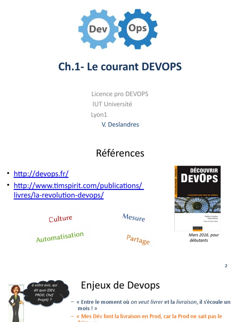 Introduction au DevOps : Concepts et Enjeux | PDF | Logiciel | Informatique