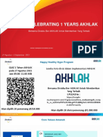 Celebrating 1 Years Akhlak