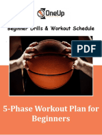 OneUpBasketball Beginner Drills Plan