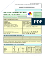 Hoja de Datos Pemex Magna