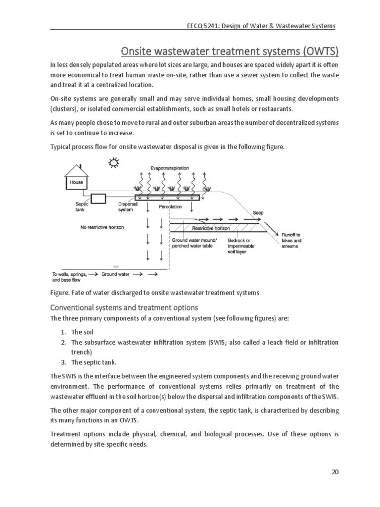 EECQ5241 Onsite Wastewater Treatment PDF