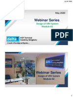 Webinar Series: Design of VRV System Module-02