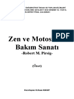 Zen Ve Motosiklet Bakim Sanati Robert M