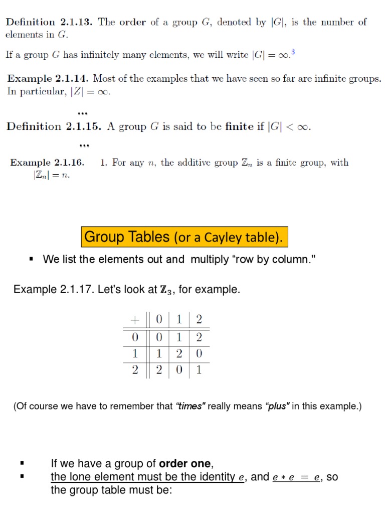 2 1 3 order of a group g tothe symmetric group pdf permutation