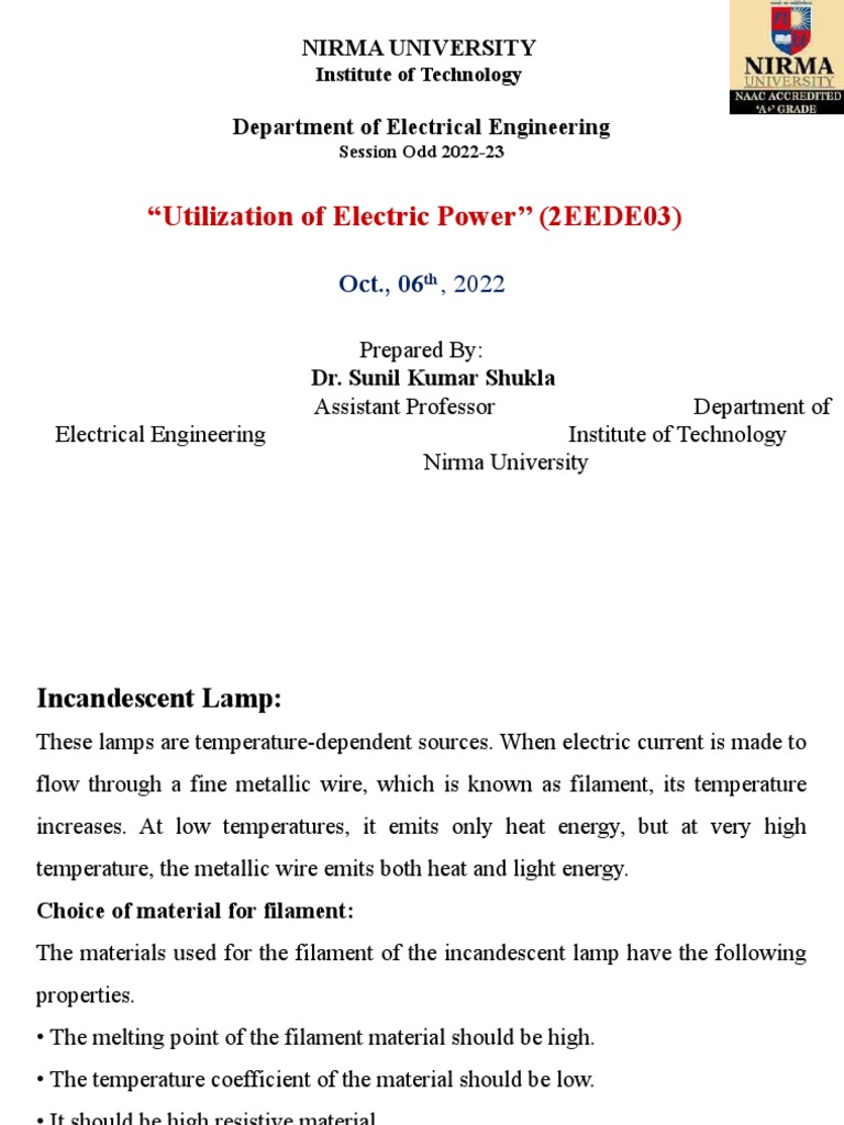 Discharge Lamps PDF Incandescent Light Bulb Vacuum Tube