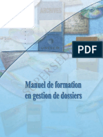 Manuel de Formation en Gestion de Dossiers - 143010fre