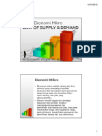  Pengantar Ekonomi 3 - Ekonomi Mikro - Supply Demand