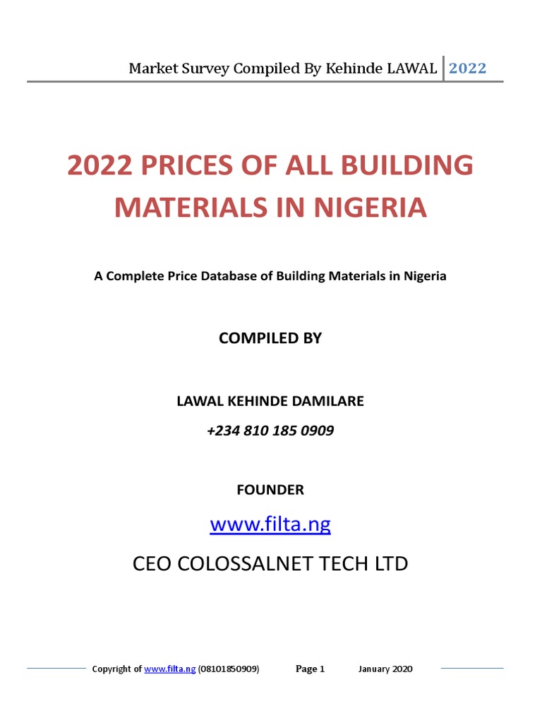 2022-prices-of-building-materials-in-nigeria-pdf-door-sheet-metal