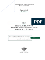 DISEÑO OPERACION Y MANTENIMINETO DE SISTEMA DE CONTROL ELECTRICO