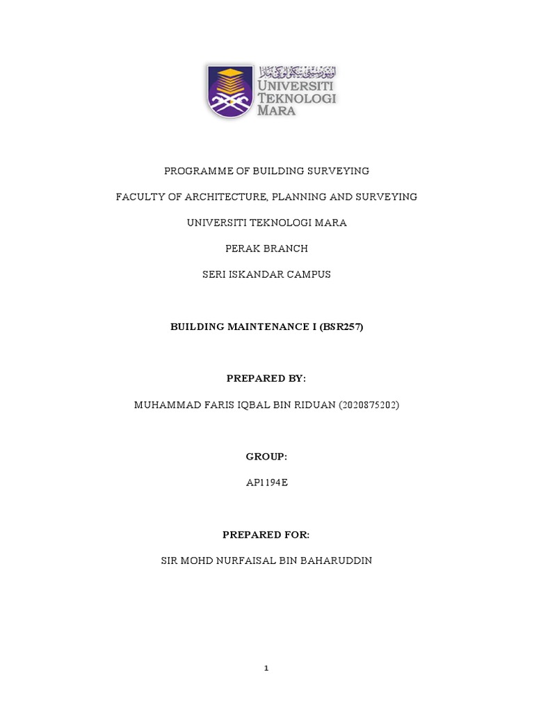 Assignment 1 Bsr257 | PDF | Business