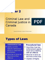 Criminal Law and Criminal Justice in Canada