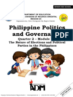 Phil Politics and Governance Week 13 The Nature of Elections and Political