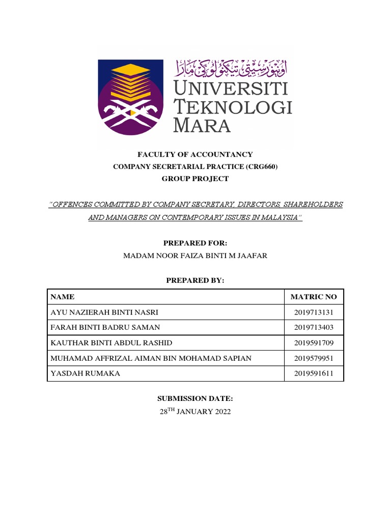 CRG660 Group Project | PDF