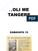 Noli Me Tangere Powerpoint