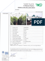 Green House Product Specification 22.08.2022