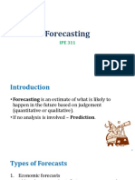 01) Lecture-Forecasting 