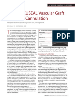 GORE® ACUSEAL Vascular Graft and Early Cannulation