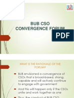 BuB CSO Convergence Forum PPT Rev4