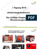 Notstromgeneratoren - Auswahl Und Betreib Von Stromerzeugern