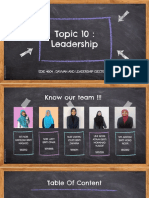GP 8 - Leadership
