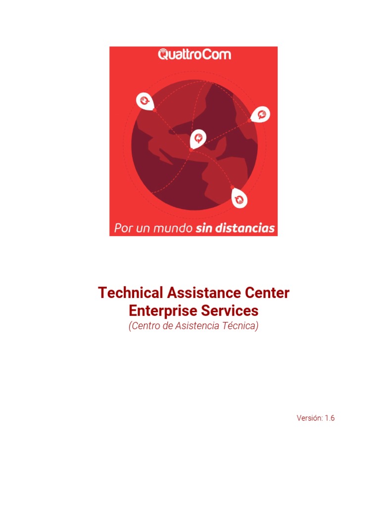 Guía del Centro de Asistencia Quattrocom | PDF | Tecnología