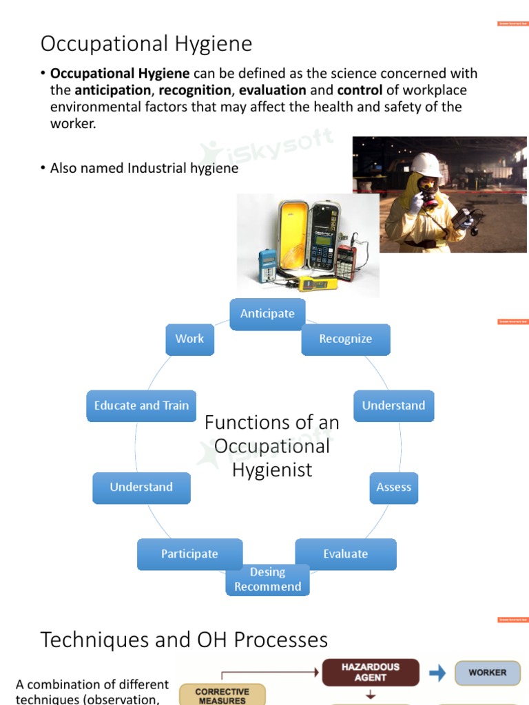 Occupational Hygiene Overview | PDF