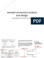 Welded Connection Analysis and Design BSCE-4C