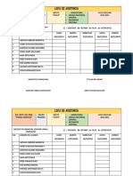 PDF Lista de Asistencia