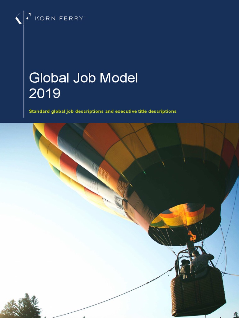 Korn Ferry Core Job Model 2019 - Job Profiles - Ref Levels | PDF ...