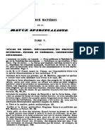 Revue Spiritualiste v5 1862 Index