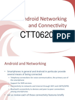 Android Networking - and - Connectivity