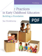 Effective Practices in Early Childhood Education Building A Foundation by Sue Bredekamp