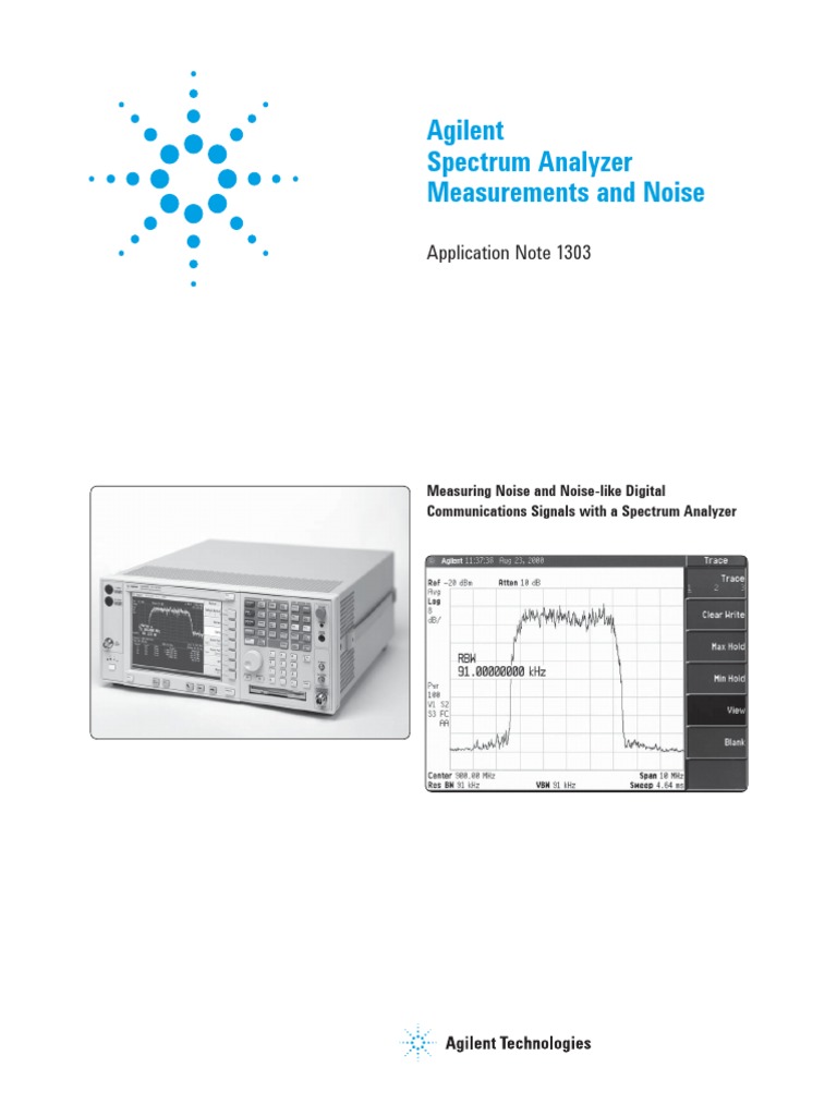 agilent-spectrum-analyzer-measurements-and-noise-application-note-1303