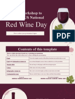 Wine Workshop To Celebrate US National Red Wine Day by Slidesgo