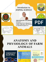 Introduction to Animal Anatomy and Physiology