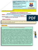 Experiencia de Primero y Segundo 0 Parte Dos "Proponemos Alternativas