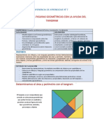 Experiencia de Aprendizaje 7 El Tangram 18de10de22