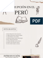 Corrupcion en El Peru