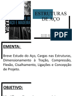 Engenharia Civil - Estruturas de Aço e Madeira - Apostila de Estruturas de Aço - Prof. Clementino