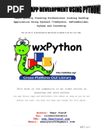 Wxpython Gui Tutorial