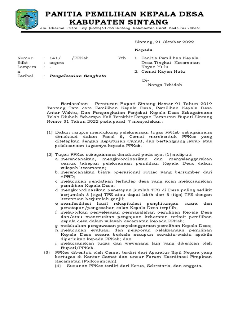 Contoh Cover Dokumen Utk Di Sampaikan Ke Kab. PDF