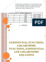 Exponential Function Report