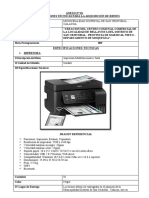 Especificaciones Tecnicas Impresora Epson 2022