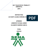 Seguridad y Salud en El Trabajo y Ambiental