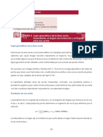 Línea recta: pendiente, ángulo de inclinación y condiciones de paralelismo