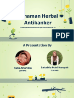 Antikanker Fitoterapi Dan Bioaktivitas