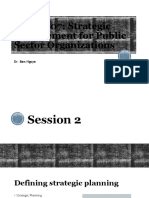 Strategic Planning Essentials for Public Sector Organizations