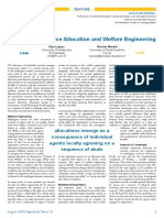 Multiagent Resource Allocation and Welfare Engineering