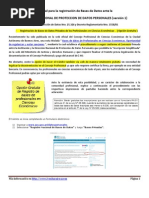 Tutorial Para Registro de Bases de Datos de Profesionales en Ciencias Economicas