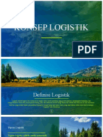 Konsep Logistik